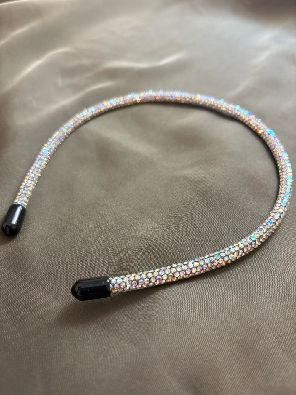 Rhinestone One-size stretchy headband set - Picture 5 of 5